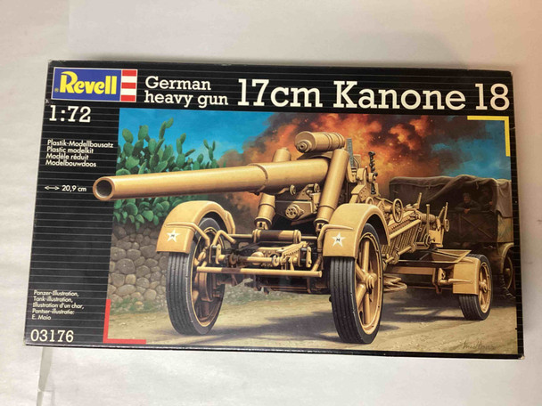 RAG03176 - Revell 1/72 17cm Kanone 18 - WWHP111466