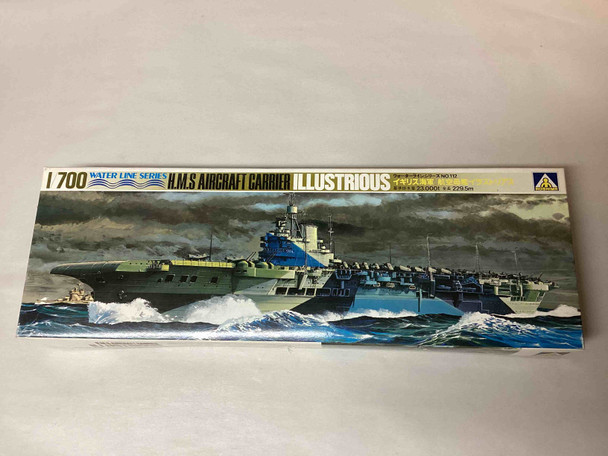 AOSWLA112 - Aoshima 1/700 Waterline Series H.M.S. Aircraft Carrier Illustrious - WWHP111510