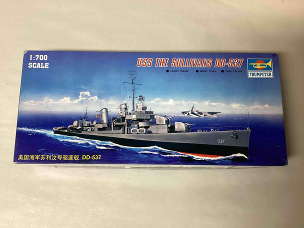 TRP05731 - Trumpeter 1/700 USS The Sullivans DD-537 - WWHP111511