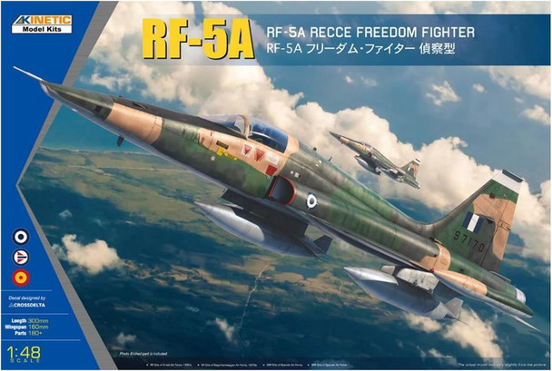 KINK48137 - Kinetic 1/48 RF-5A Recce Freedom Fighter