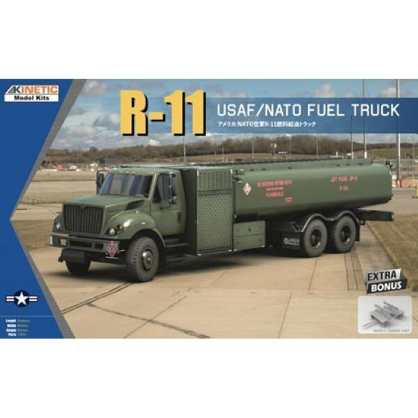 KINK48116 - Kinetic 1/48 R-11 USAF/NATO Fuel Truck and Missile Cart