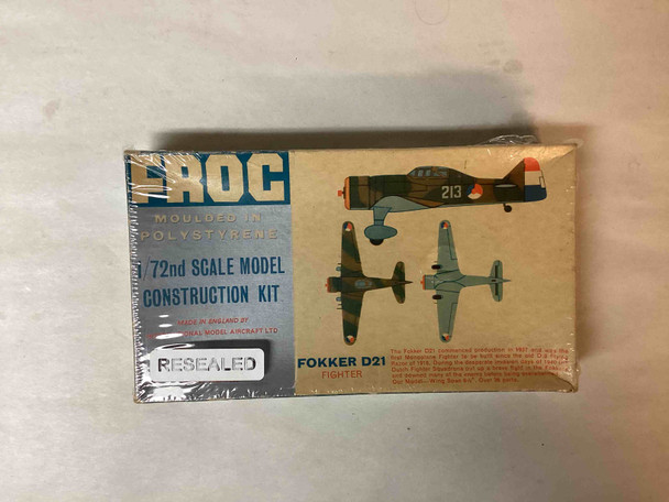 FRG156P - Frog 1/72 Fokker D21 Fighter - WWHP111621