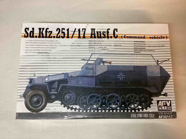 AFV35117 - AFV Club 1/35 Sd.Kfz.251/17 Ausf.C Command Veh. - WWHP111684