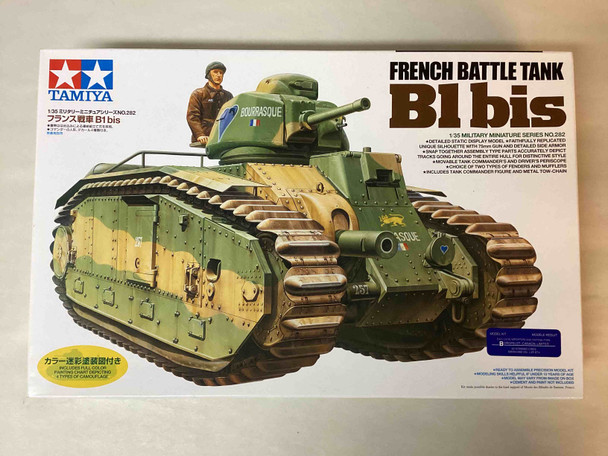 TAM35282 - Tamiya 1/35 French Battle Tank B1 Bis - WWHP111687