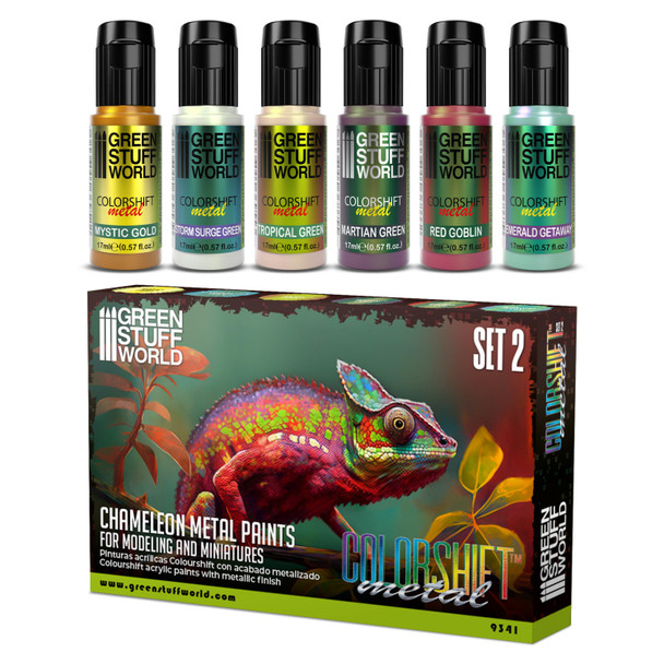 GSW9341 - Green Stuff World Chameleon Colorshift Paint Set 2