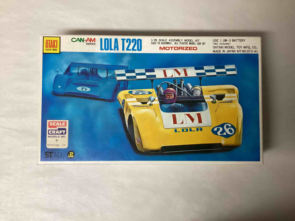 OTAOT3-41 - Otaki 1/28 Lola T220 Can-Am Motorized  - WWHP111776