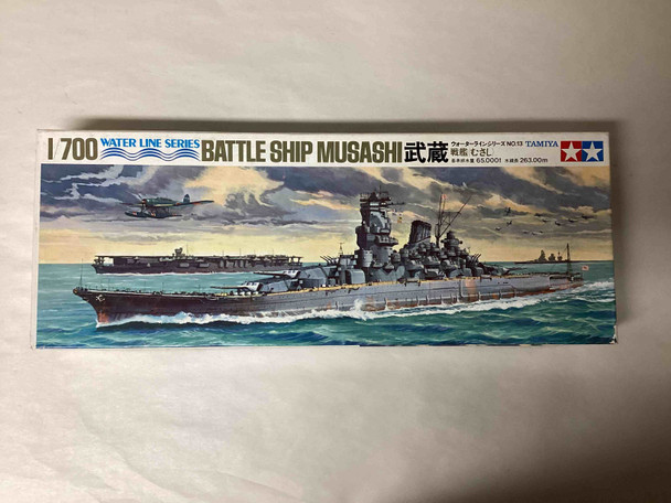 TAMWL.B013 - Tamiya 1/700 Battle Ship Musashi Water Line Series - WWHP111785