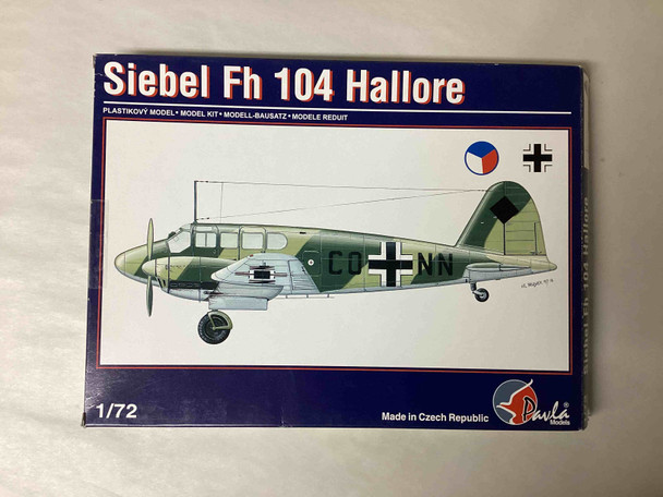 PAV72021 - Pavla Models 1/72 Siebel Fh 104 Hallore - WWHP111801