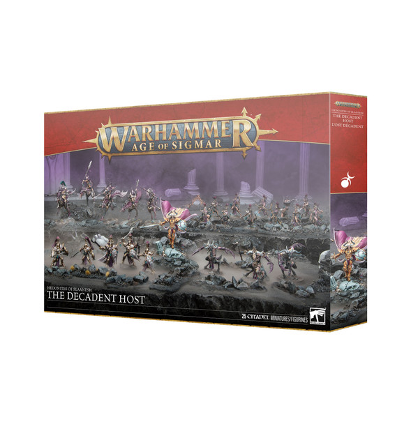 GAM83-125 - Games Workshop Age of Sigmar Hedonites of Slaanesh The Decadent Host Battleforce