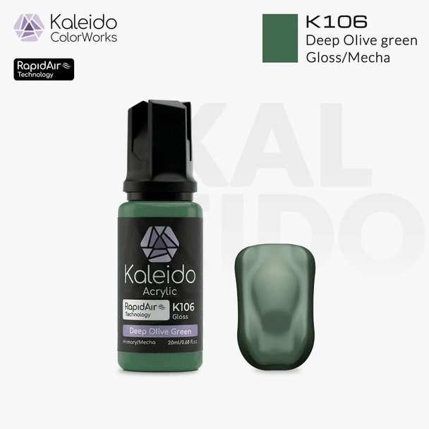 KCWK106 - Kaleido Mecha Colors Deep Olive green (Gloss 20ml)