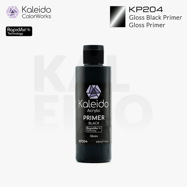 KCWKP204 - Kaleido Gloss Black Primer (Gloss 210ml)