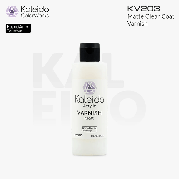 KCWKV203 - Kaleido Matte Clear Coat Varnish(Matte 210ml)