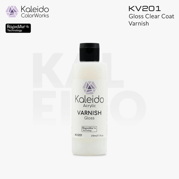 KCWKV201 - Kaleido Gloss Clear Coat Varnish (Gloss 210ml)