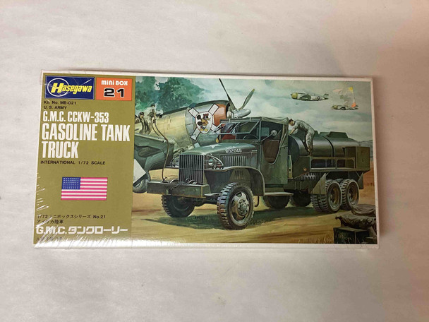 HASMB-021 - Hasegawa 1/72 G.M.C. CCKW-353 Gasoline Tank Truck - WWHP111873