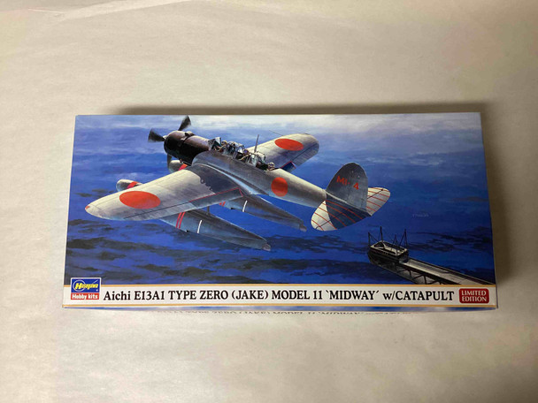HAS01996 - Hasegawa 1/72 Aichi E13A1 Type Zero (Jake) Model 11 `Midway´ w/Catapult  WWHP112908