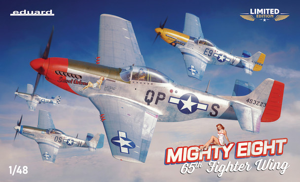 EDU11196 - Eduard 1/48 MIGHTY EIGHTH 65th Fighter Wing Limted Edition
