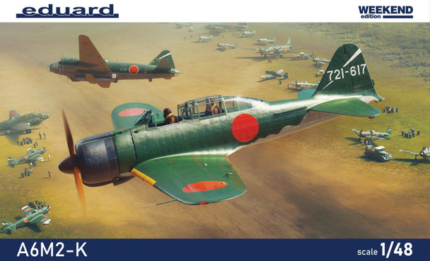 EDU84211 - Eduard 1/48 A6M2-K Weekend Edition