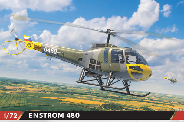 EDU972012 - Eduard 1/72 Enstrom 480 Brassin Hybrid