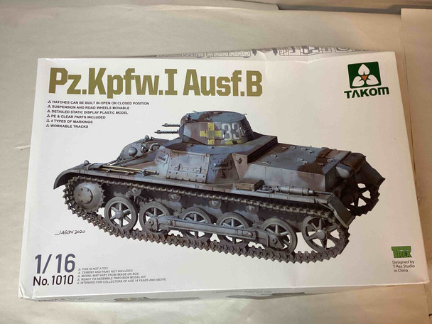 TKM1010 - Takom 1/16 Pz.Kpfw.I Ausf.B - WWHP111964