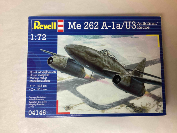 RAG04146 - Revell 1/72 Me 262 A-la/U3 Recce - WWHP111965