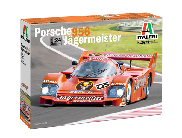 ITA3678 - Italeri 1/24 Porsche 956 Jagermeister