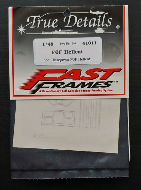 TRU41011 - True Details Fast Frames 1/48 F6F Hellcat For Hasegawa
