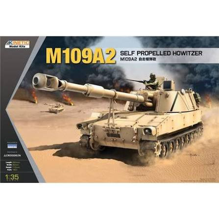 KINK61006 - Kinetic 1/35 M109A2 Self propelled howitzer