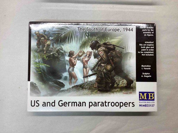 MBL35157 - Master Box 1/35 The South of Europe 1944 "US/German Paratroopers" - WWHP113106