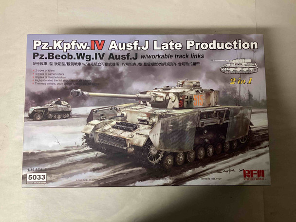 RYE5033 - Rye Field Model 1/35 PzBeobWg.IV Ausf.J Late Prod. - WWHP113131