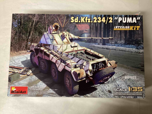 MIA35414 - MiniArt 1/35 Sd.Kfz.234/2 Puma INTERIOR KIT - WWHP113132