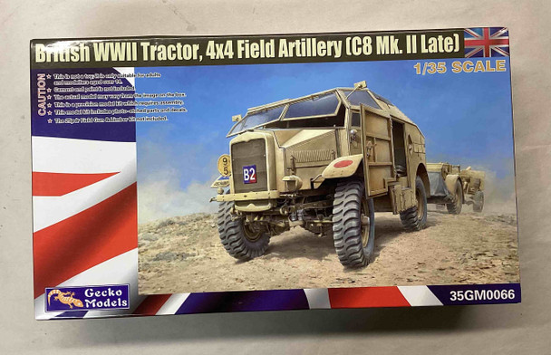 GEC35GM0066 - Gecko Models 1/35 British WWII Tractor, 4x4 Field Artillery (C8 Mk.II Late) - WWHP113136