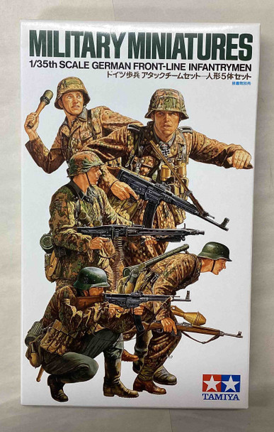 TAM35196 - Tamiya 1/35 German Front-Line Infantrymen - WWHP113142