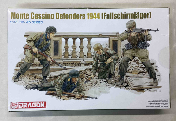 DRA6514 - Dragon - 1/35 Fallschirmjager Monte Cassino Defenders 1944 - WWHP113145
