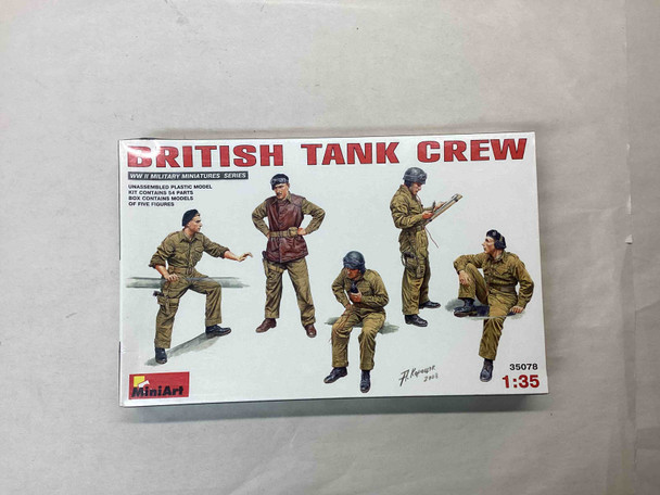 MIA35078 - MiniArt - 1/35 British Tank Crew - WWHP113158