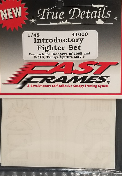 TRU41000 - True Details Fast Frames 1/48 Fast Frames Introductory Fighter Set