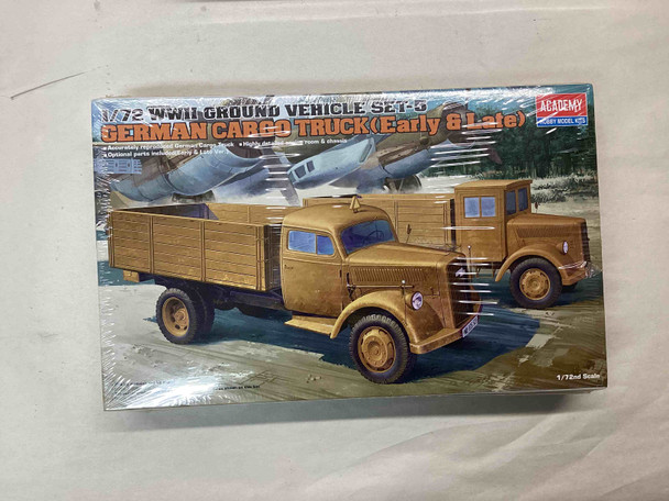ACA13404 - Academy 1/72 German Cargo Truck Early & Late - WWHP113171