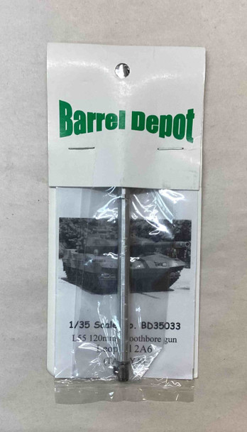 BARBD35033 - Barrel Depot 1/35 L55 120mm Smoothbore Gun (For Tamiya Leopard 2A6)