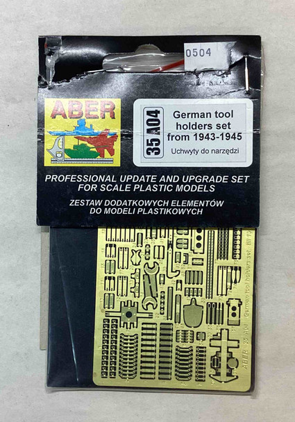 ABE35A04 - ABER 1/35 German Tool Holders Set '43-45 - WWHP113226