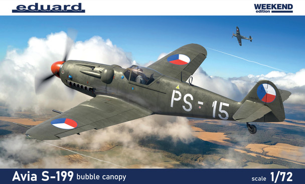 EDU7471 - Eduard 1/72 Avis S-199 Bubble Canopy Weekend Edition
