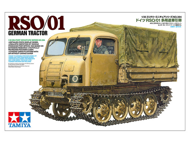 TAM35394 - Tamiya 1/35 RSO/01 German Tractor