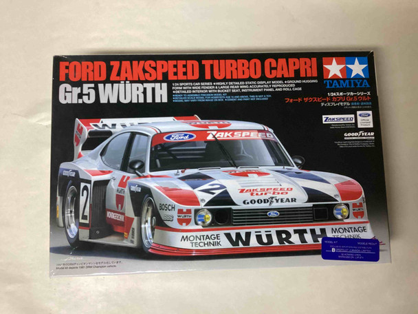 TAM24329 - Tamiya - 1/24 Ford Zakspeed Turbo Capri Gr.5 Wurth - WWHP113296