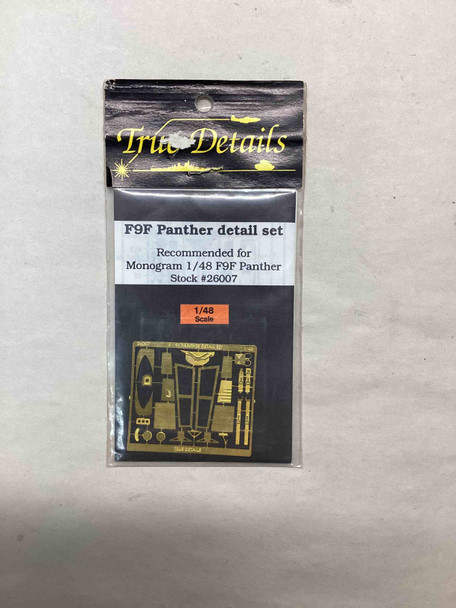 TRU26007 - True Details 1/48 F9F Panther Detail Set