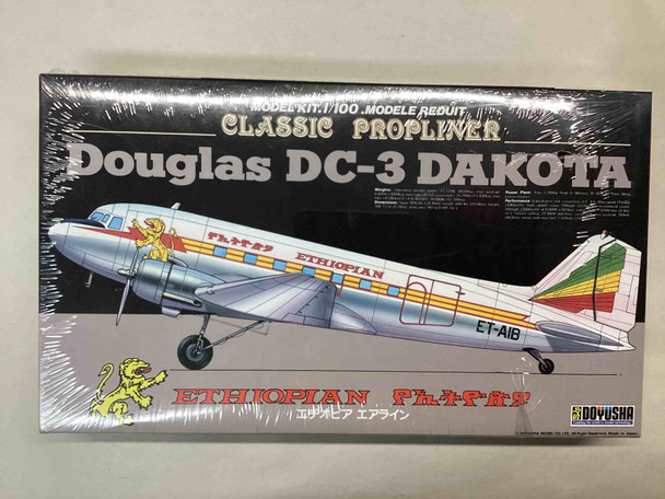 DOY100-D3-3 - Doyusha 1/100 Classic Propliner Douglas DC-3 - WWHP113383
