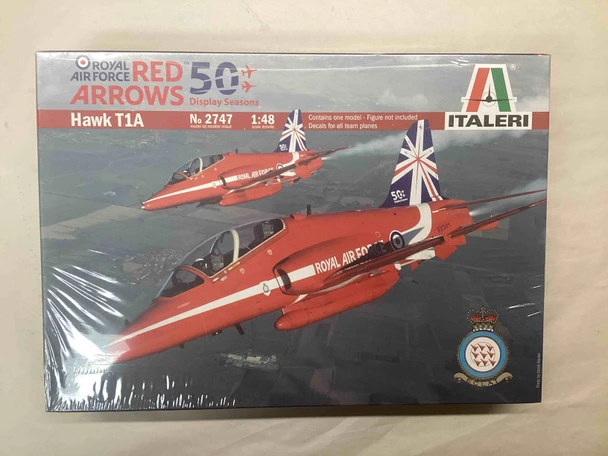 ITA2747 - Italeri - 1/48 Hawk T1A Red Arrows RAF 50th Seasons - WWHP113389