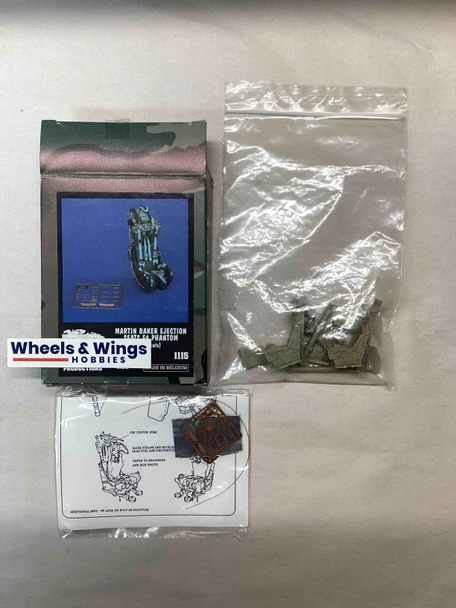 VER1115 - Verlinden 1/32  Martin Baker F4 Seats (2) - WWHP113404
