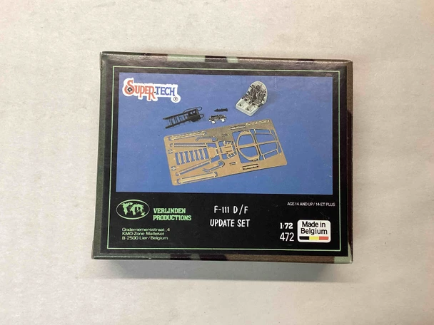 VER472 - Verlinden 1/72 F-111 D/F Update Set - WWHP113405
