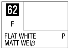 MRHS62 - Mr. Hobby Mr Color Spray - S62 Flat White (Flat/Primary)