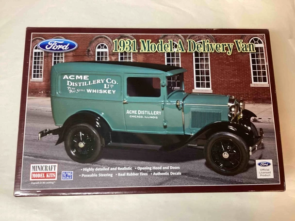 MIN11237 - Minicraft - 1/16 1931 Model A Delivery Van - WWHP113441
