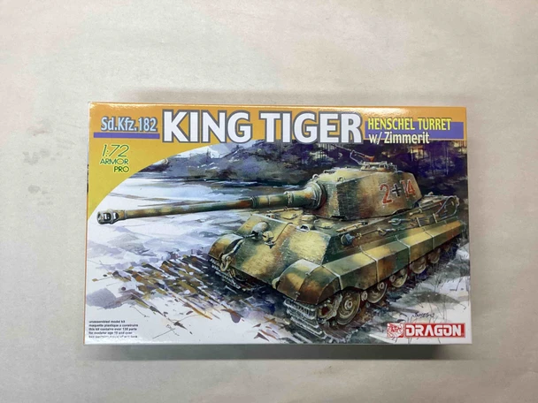 DRA7240 - Dragon - 1/72 Sd.Kfz.182 King Tiger Henschel Turret w/ Zimmerit - WWHP113453