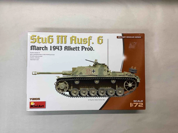 MIA72105 - MiniArt 1/72 Stug III Ausf. G, March 1943 Alkett Prod. - WWHP113544